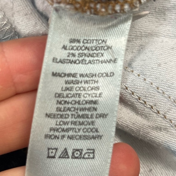 DKNY Jeans soho denim bootcut cotton spandex blue jeans women’s size 12R - Picture 9 of 14